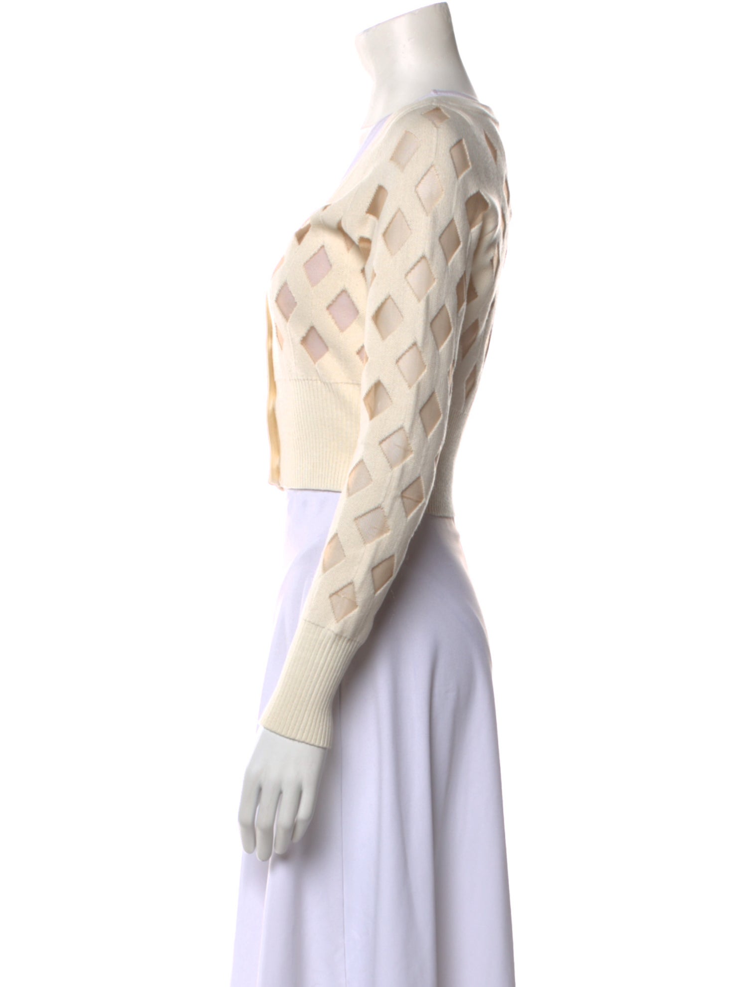 Fleur Du Mal V-Neck Sweater