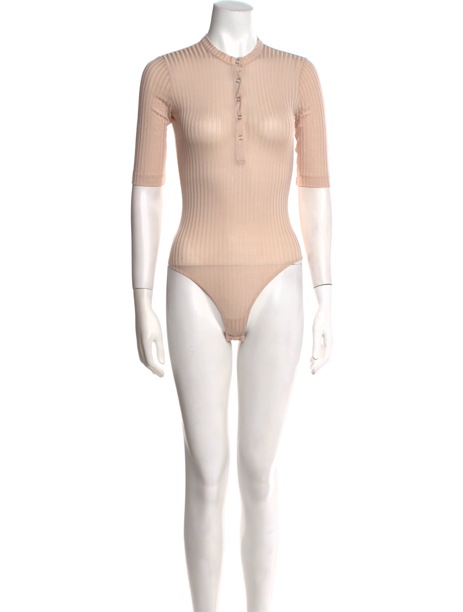 Fleur Du Mal Crew Neck Short Sleeve Bodysuit w/ Tags