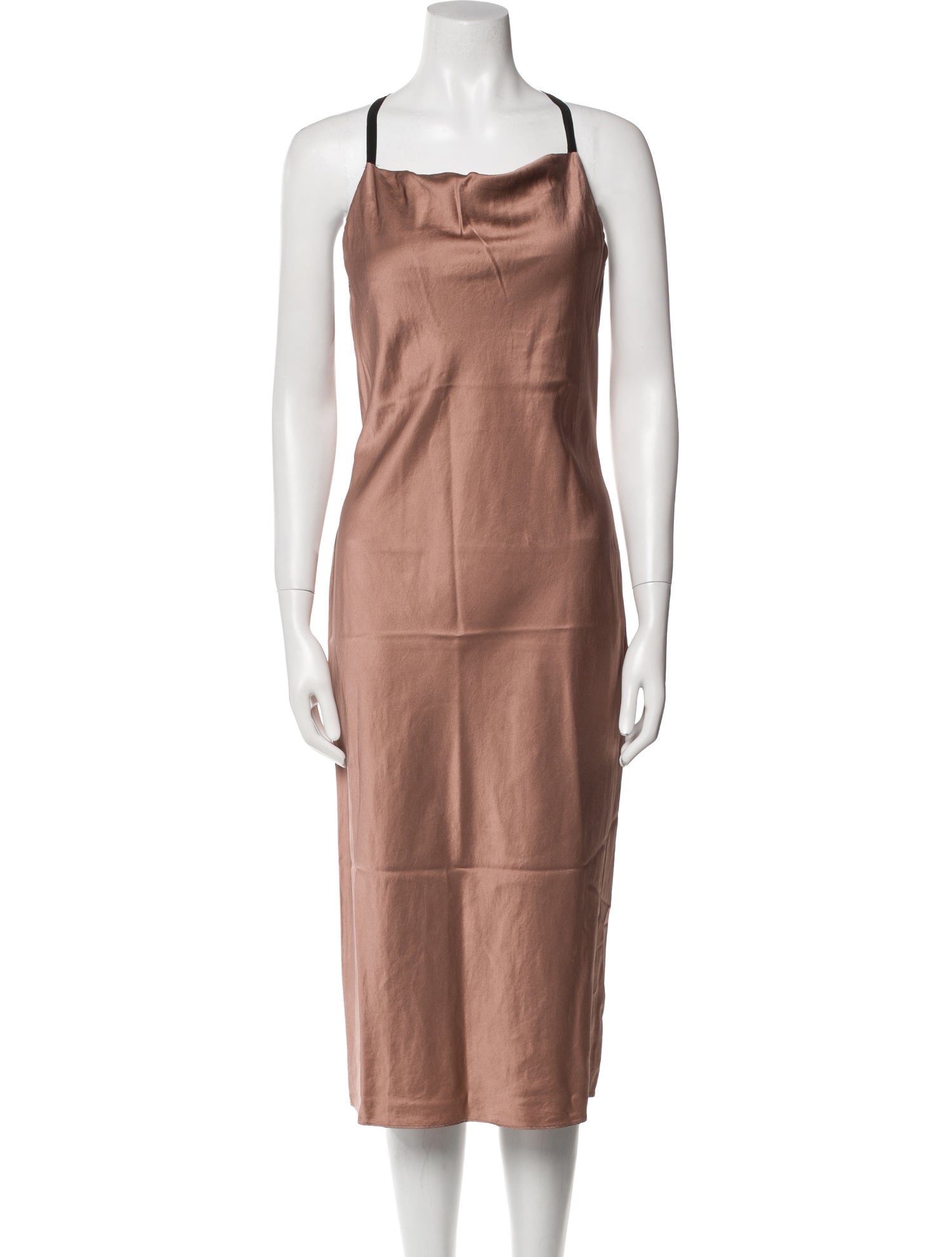 Fleur Du Mal Silk Midi Length Dress
