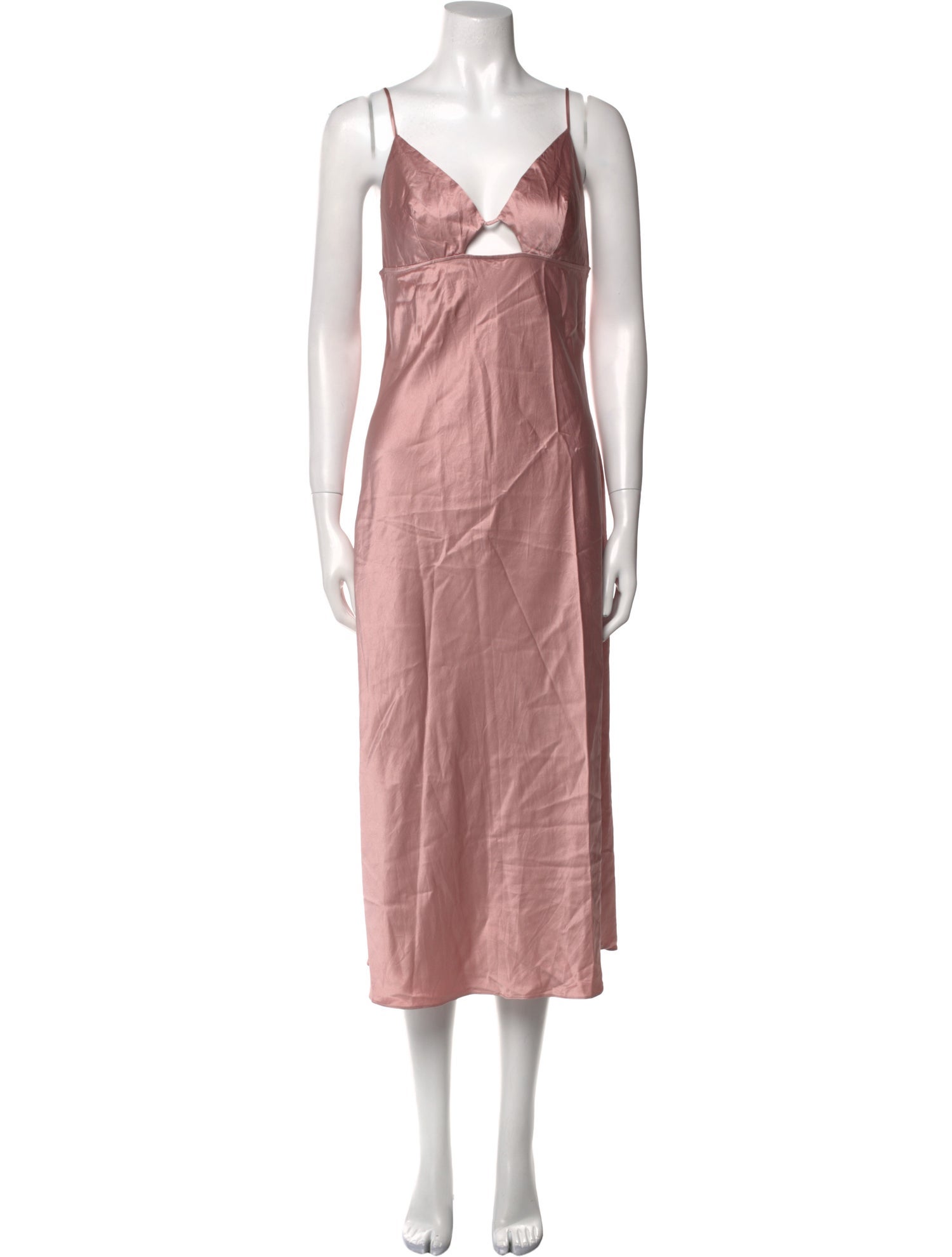 Fleur Du Mal Silk Midi Length Dress