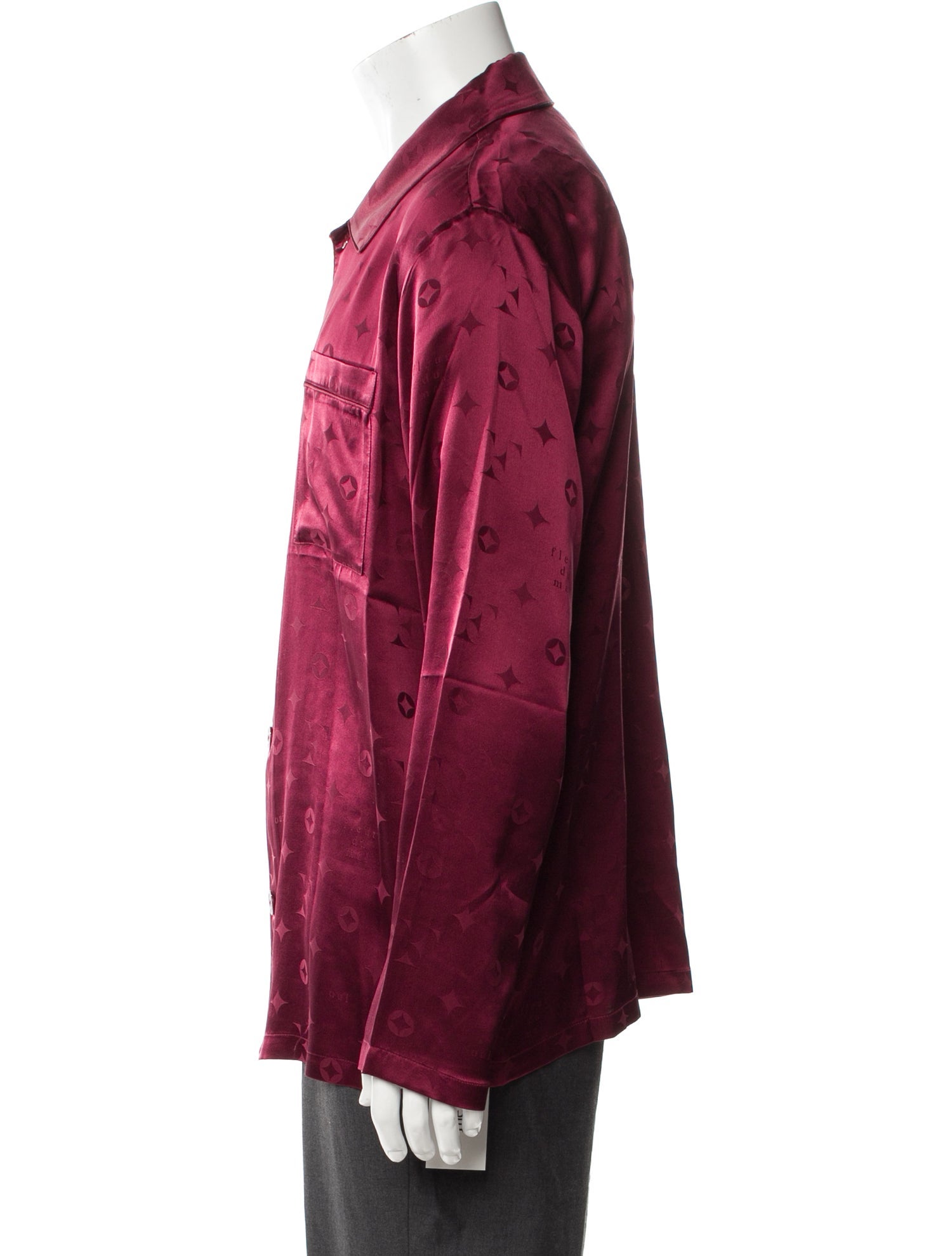 Fleur Du Mal Silk Pajama Top w/ Tags