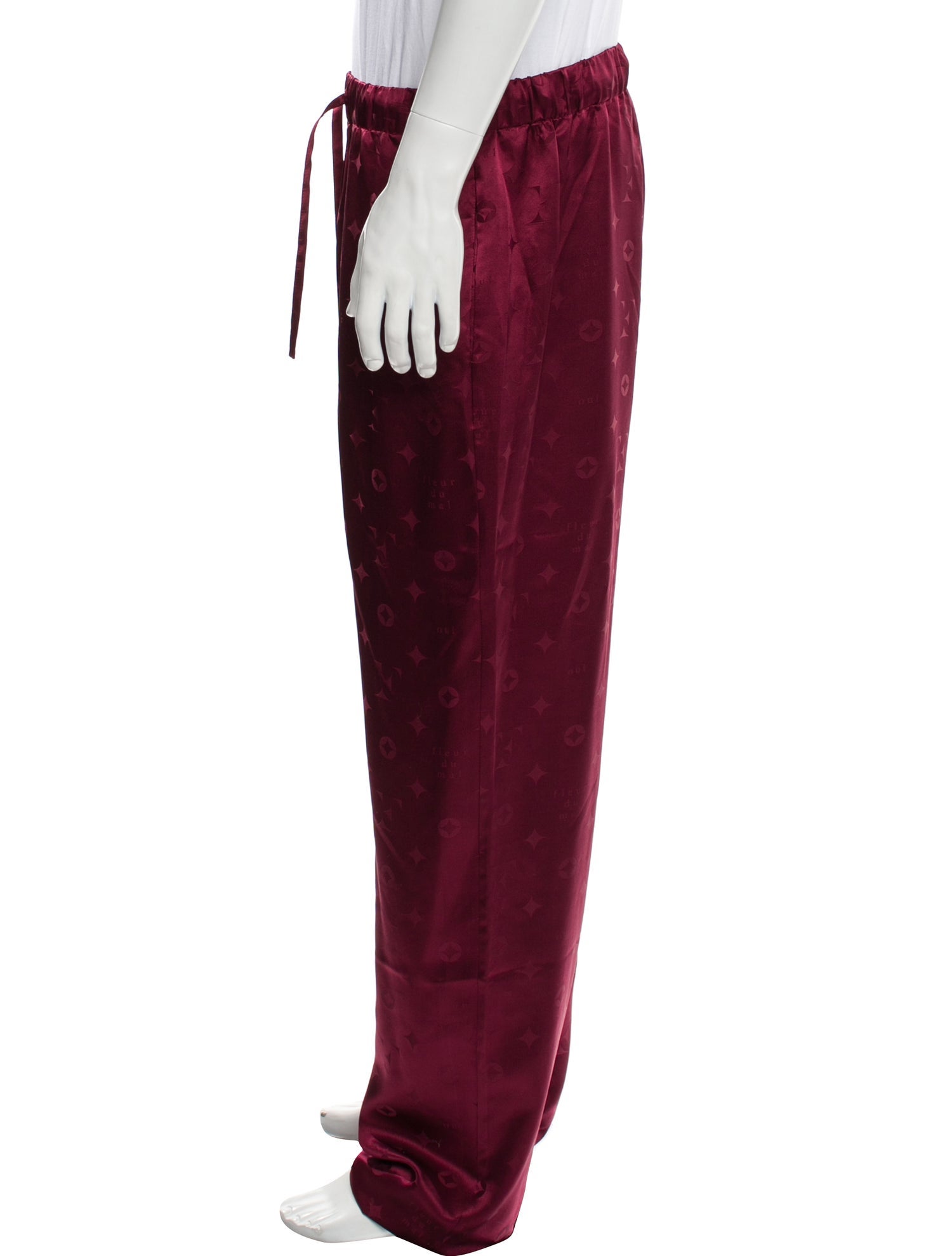 Fleur Du Mal Silk Lounge Bottoms w/ Tags