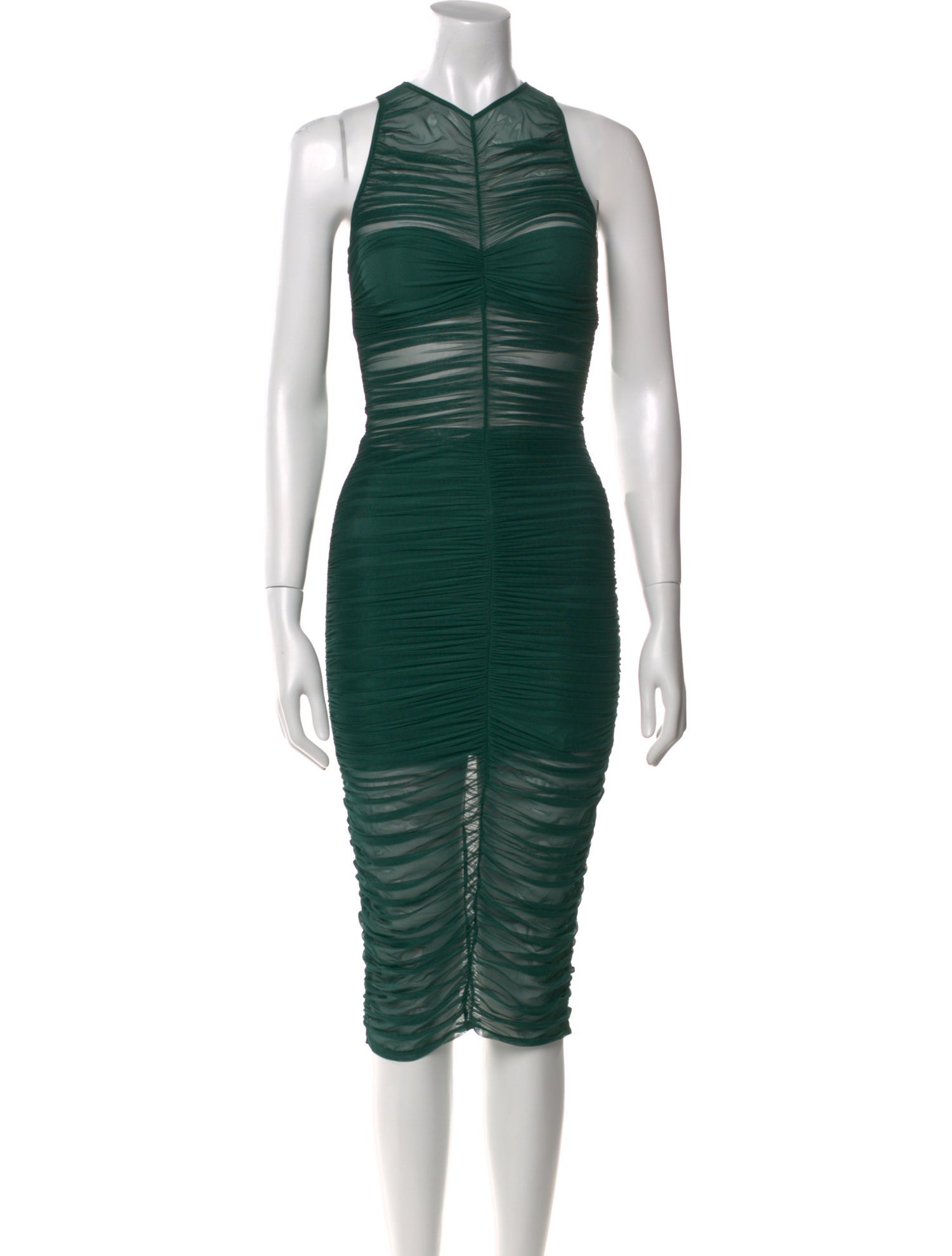 Fleur Du Mal V-Neck Midi Length Dress w/ Tags