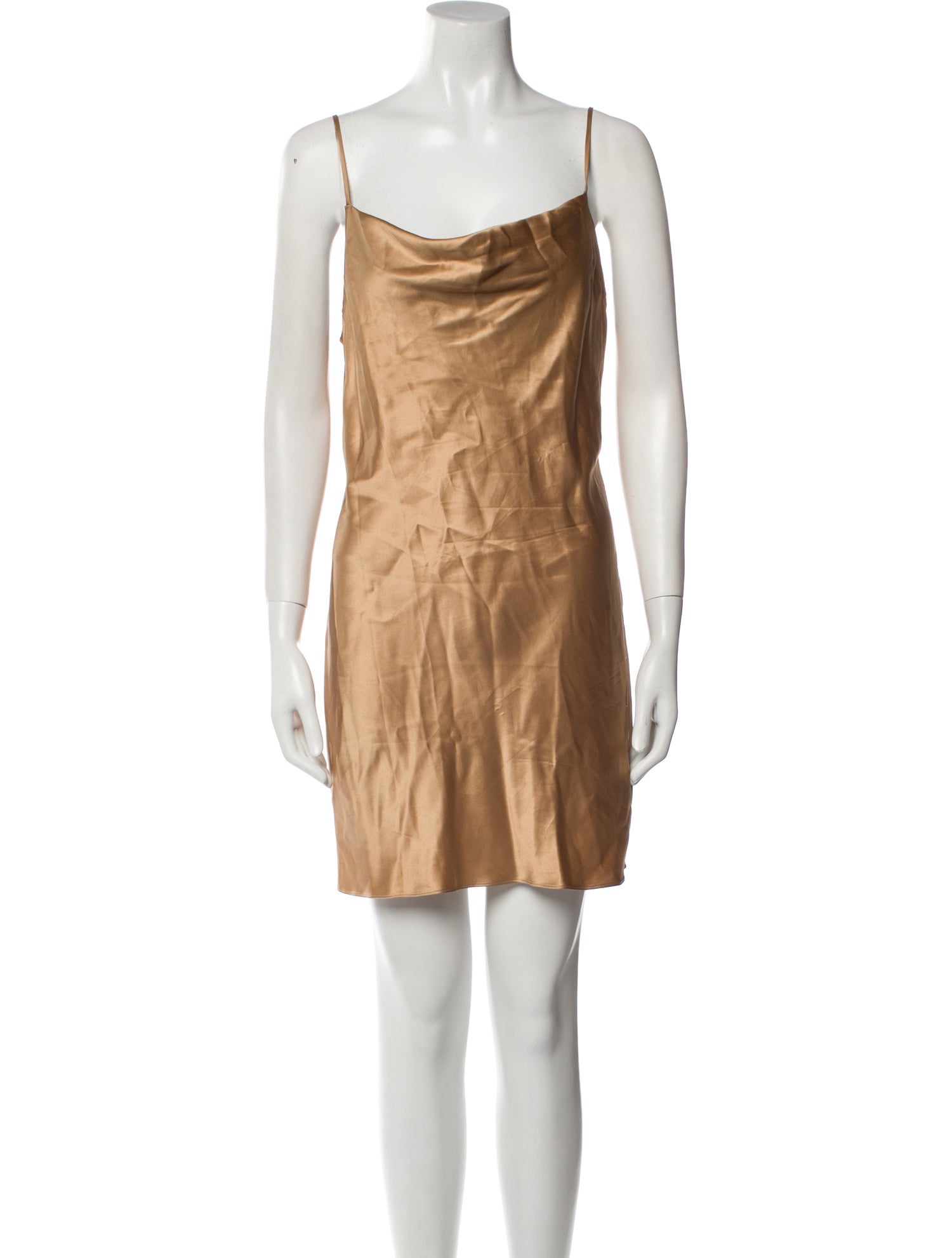 Fleur Du Mal Silk Mini Dress