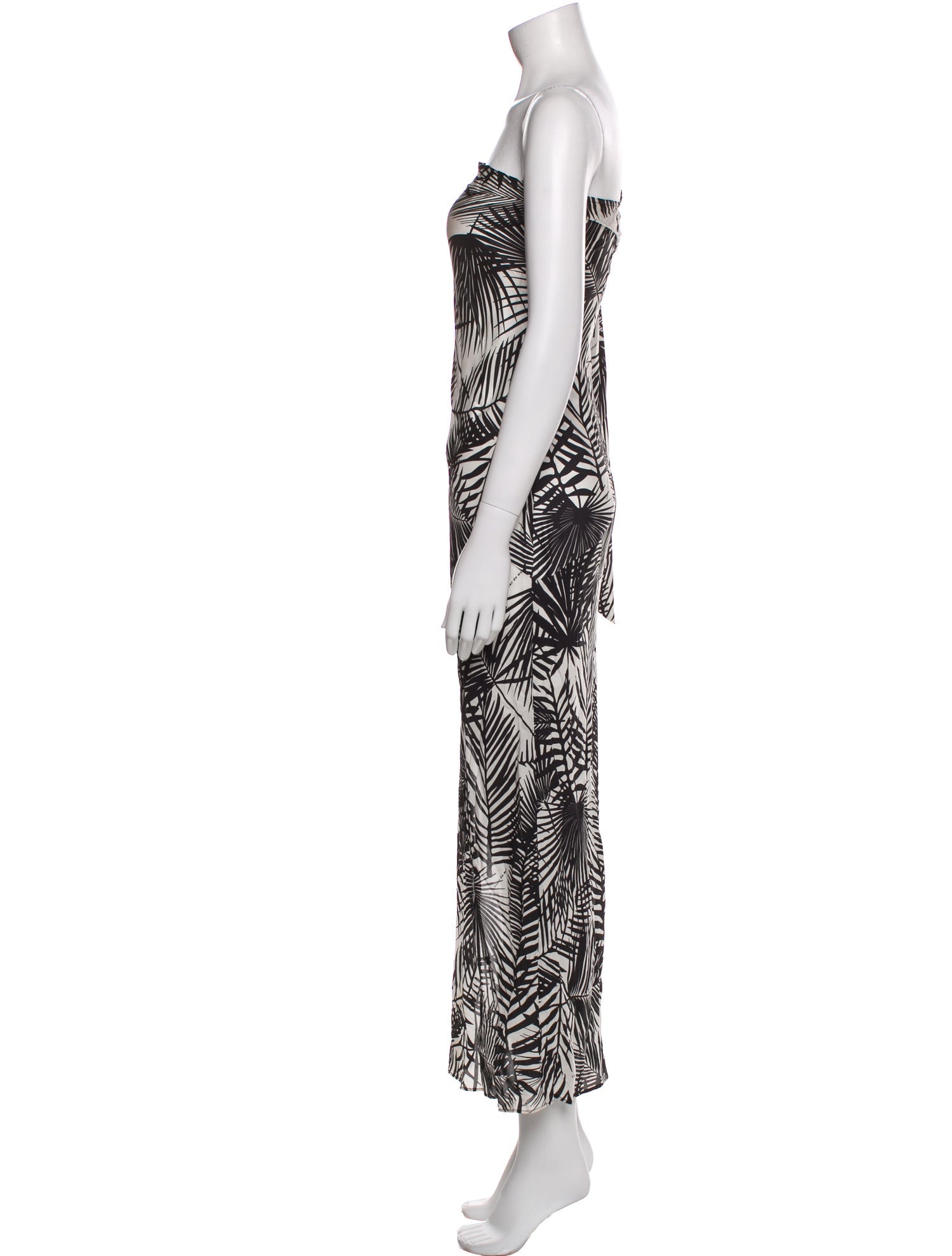 Fleur Du Mal Silk Long Dress