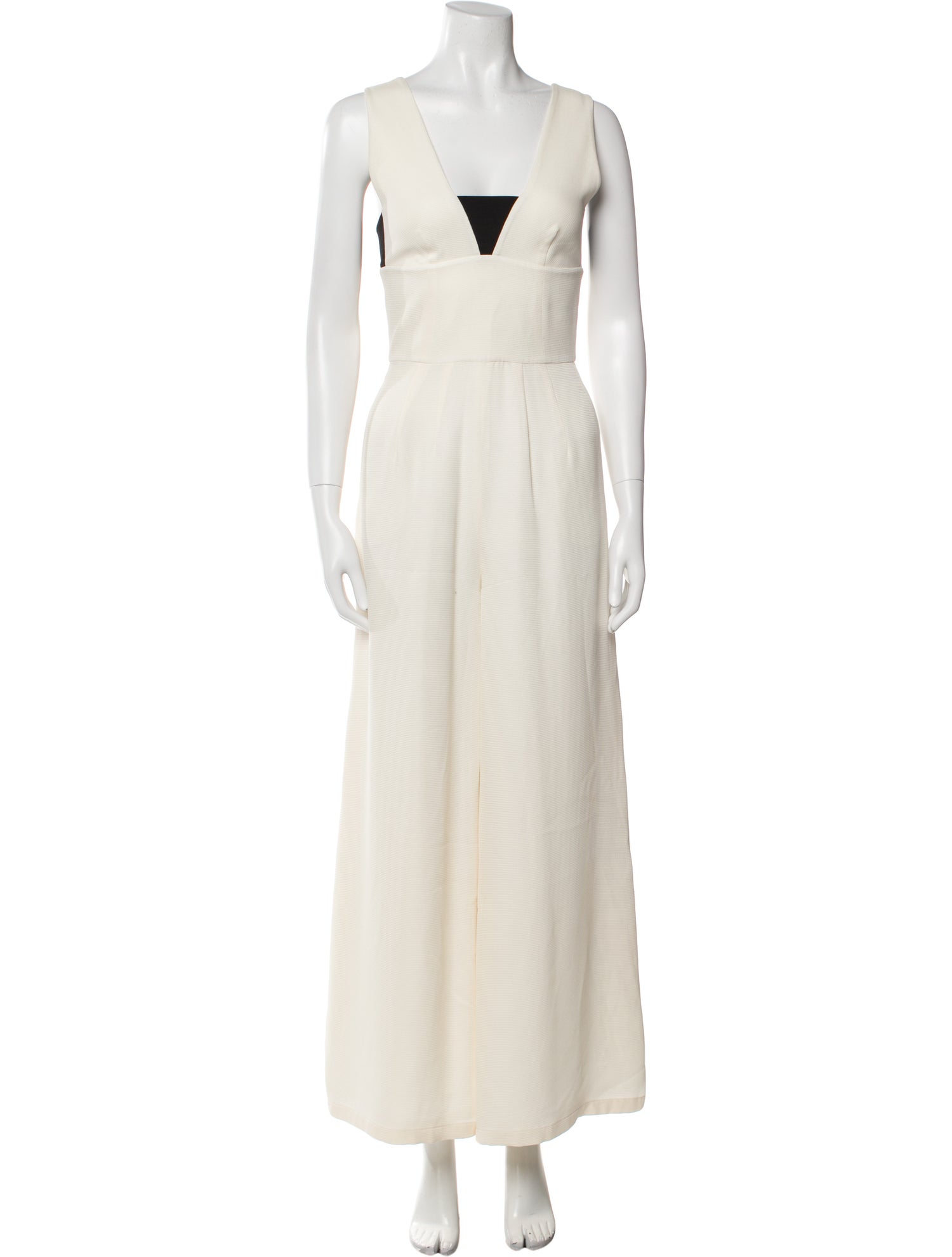 Fleur Du Mal Square Neckline Jumpsuit