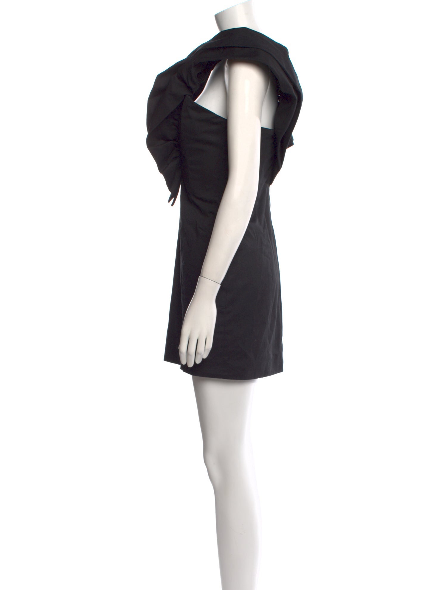 Fleur Du Mal V-Neck Mini Dress