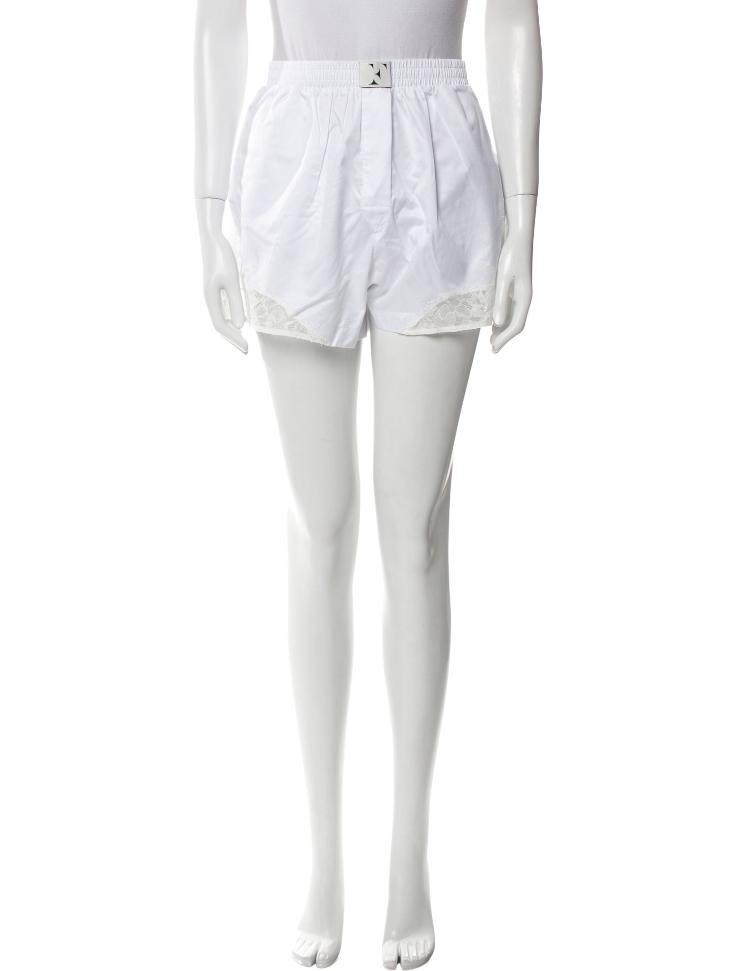 Fleur Du Mal Ruffle Embellishment Nightgown