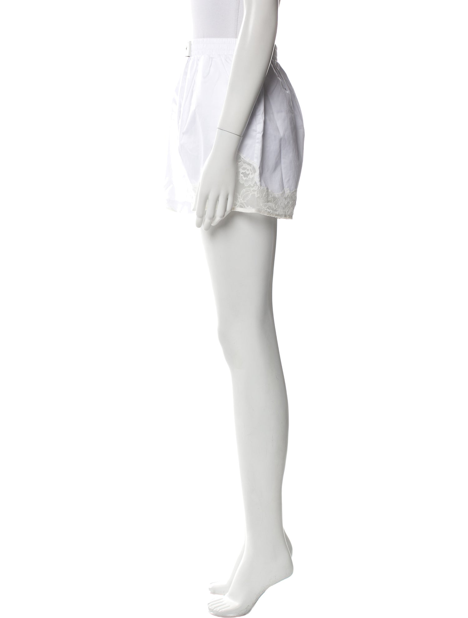 Fleur Du Mal Ruffle Embellishment Nightgown