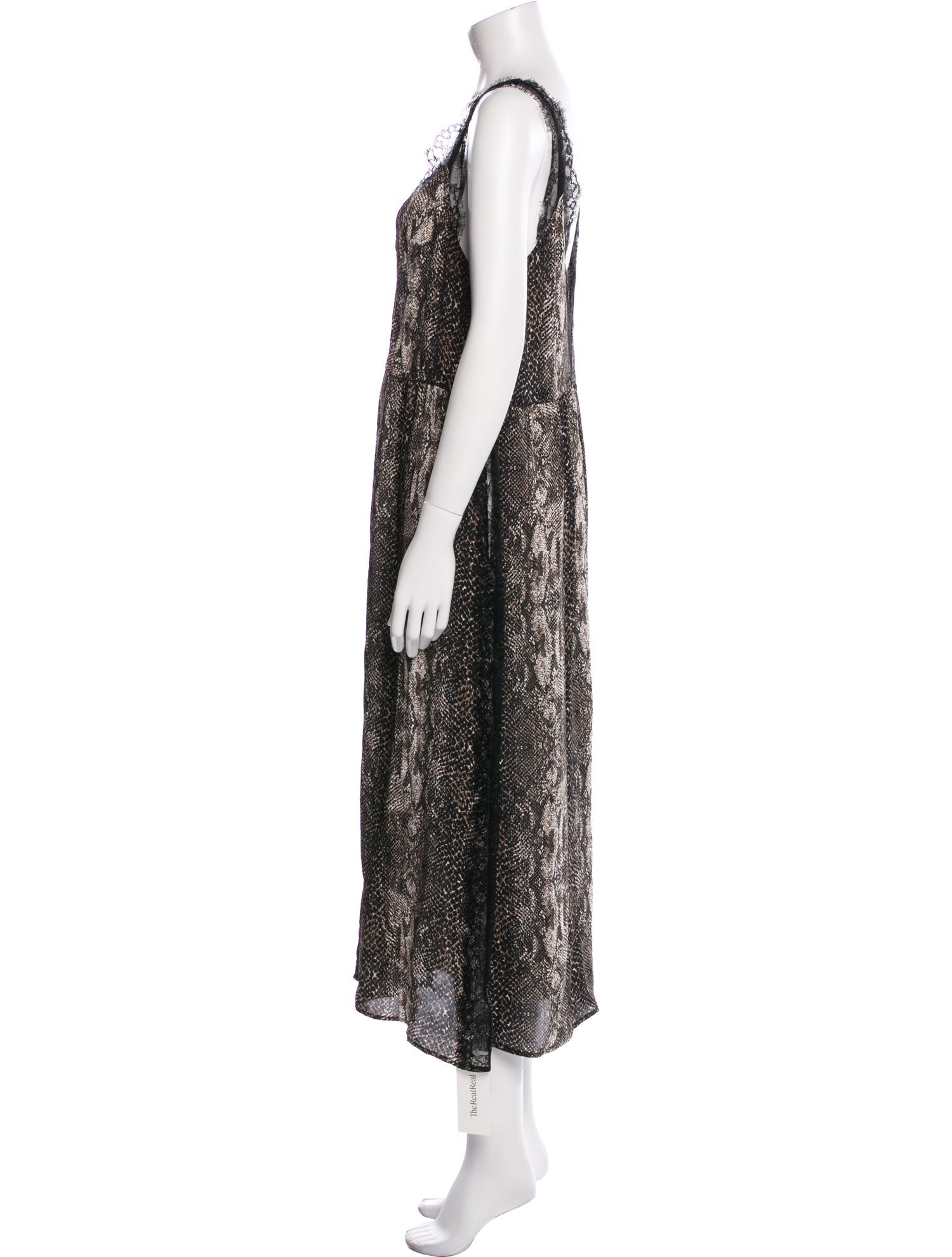 Fleur Du Mal Silk Long Dress