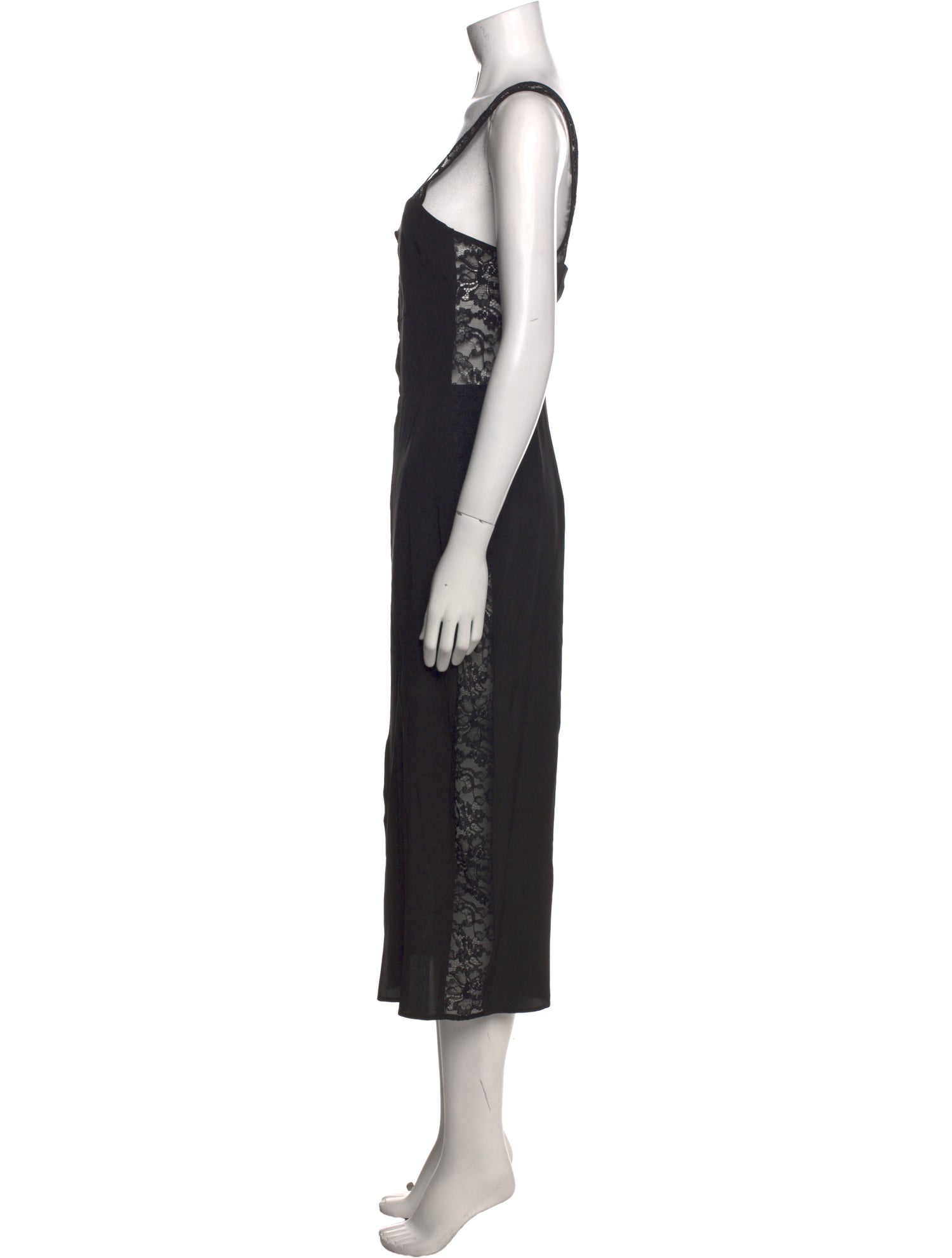 Fleur Du Mal Silk Long Dress
