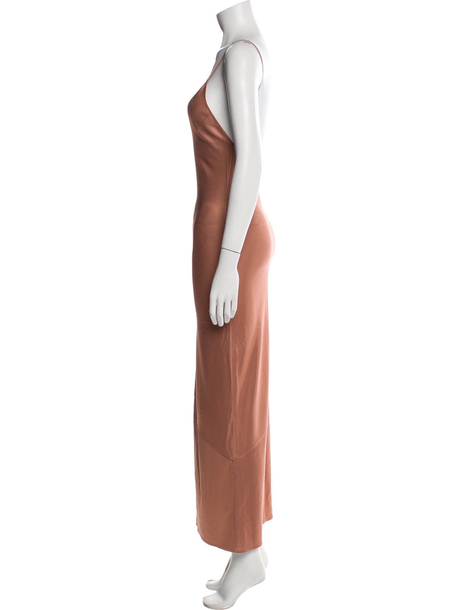 Fleur Du Mal V-Neck Long Dress