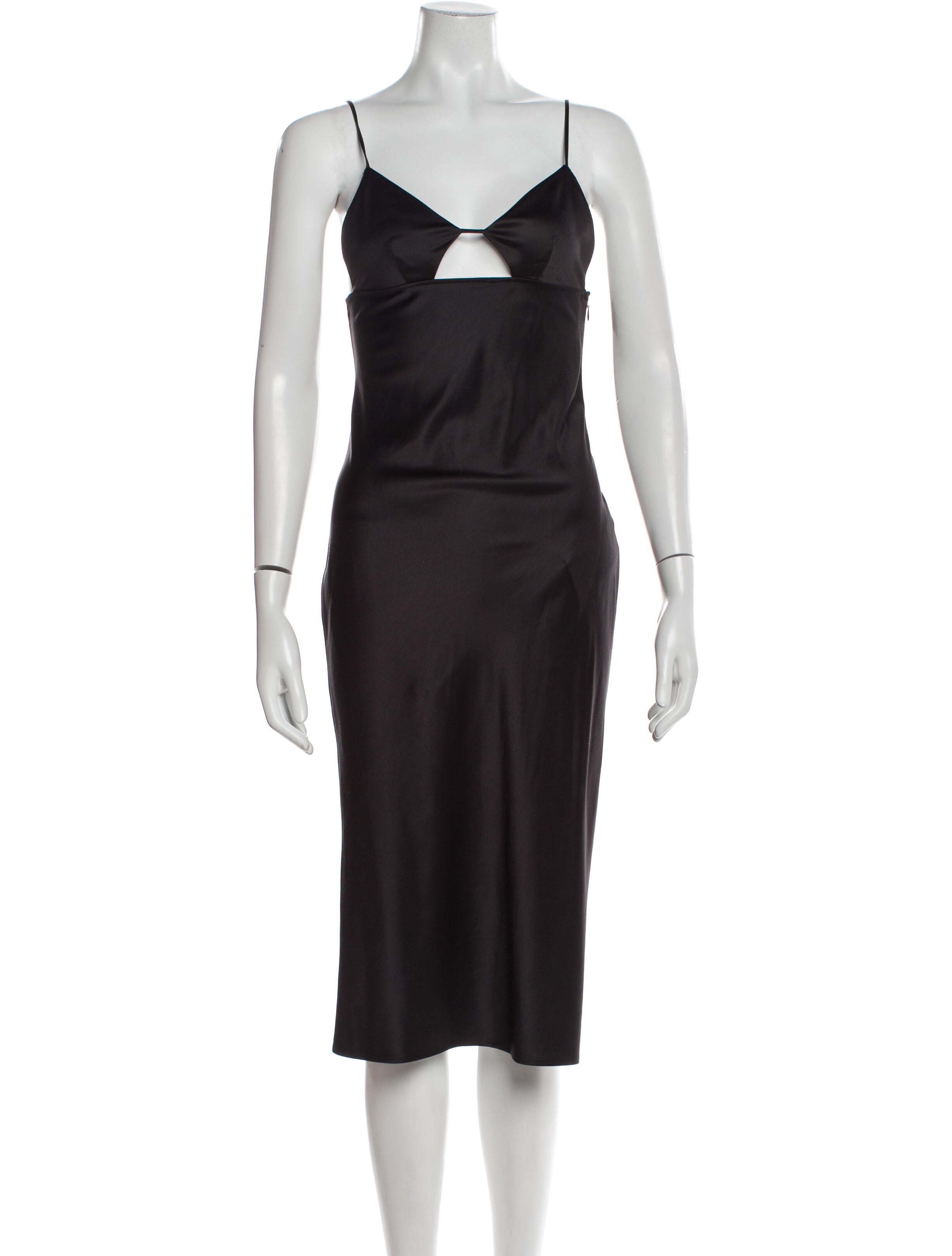 Fleur Du Mal V-Neck Midi Length Dress