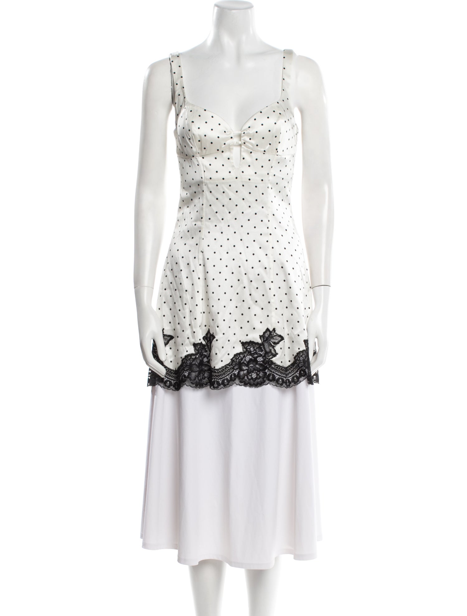 Fleur Du Mal Silk Mini Dress