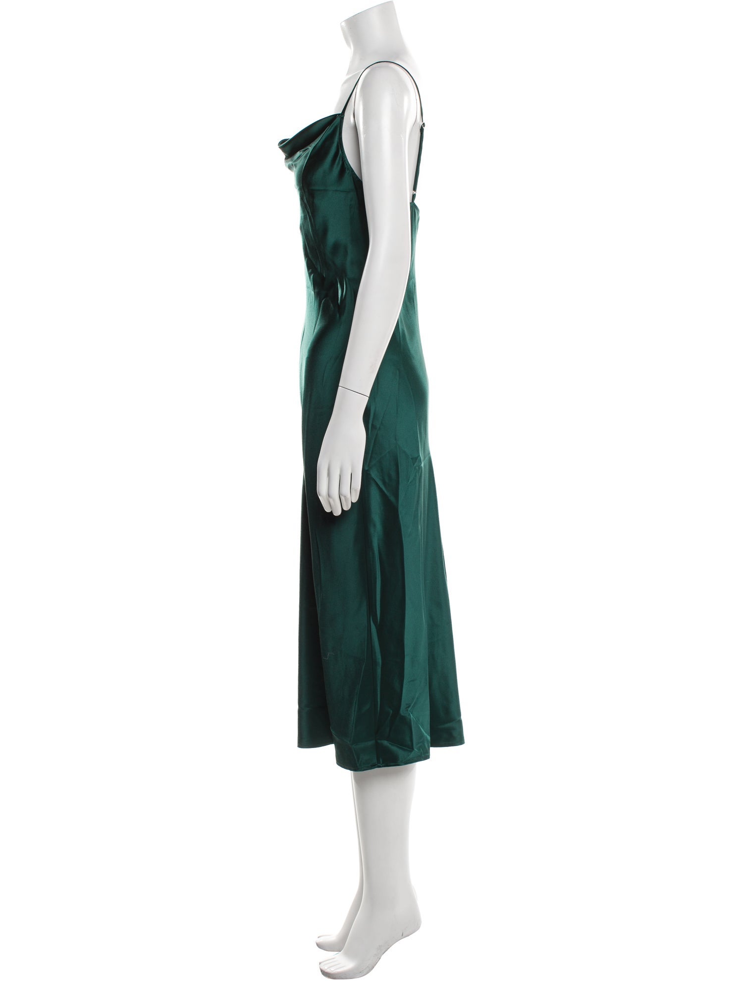 Fleur Du Mal Silk Midi Length Dress