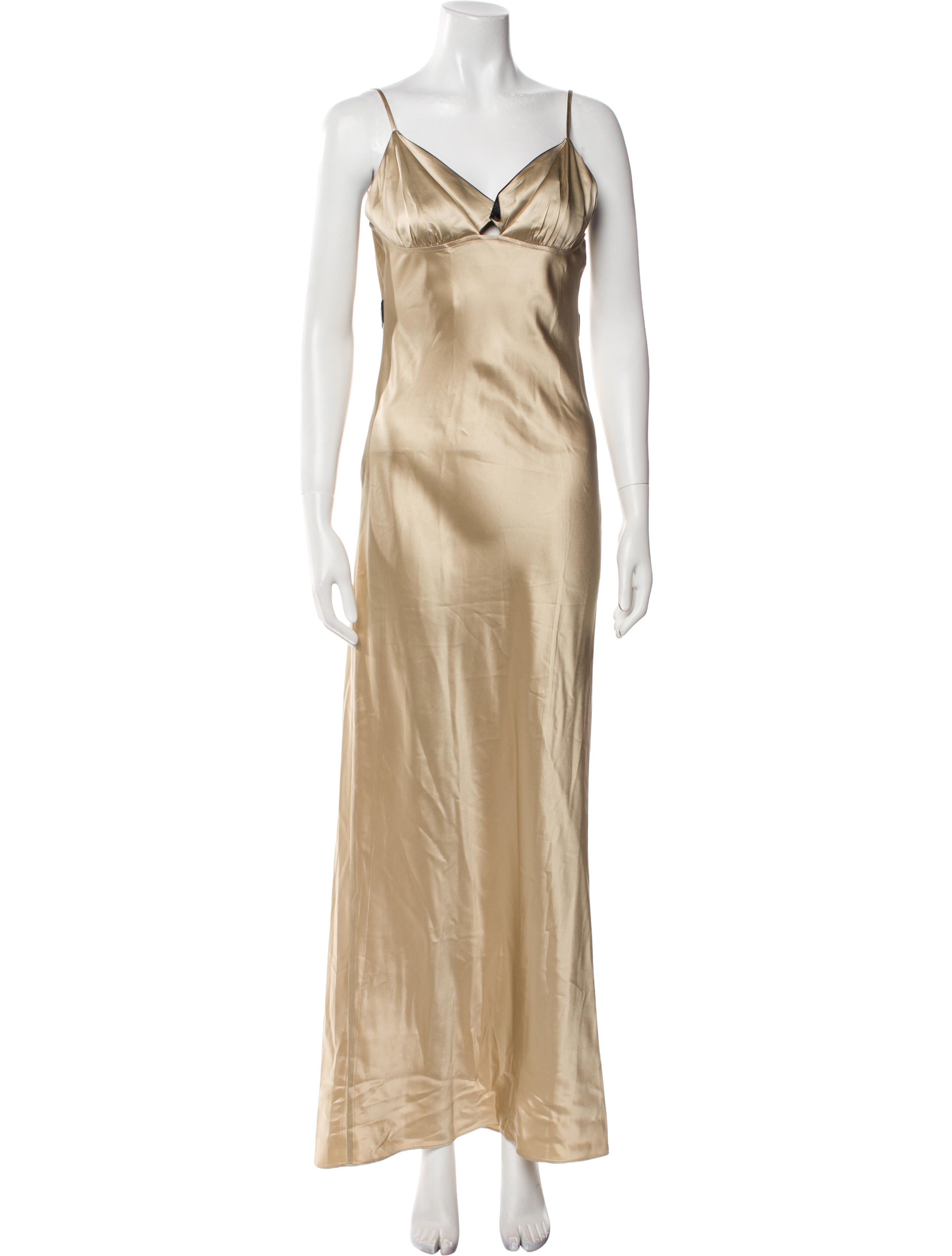 Fleur Du Mal Silk Long Dress