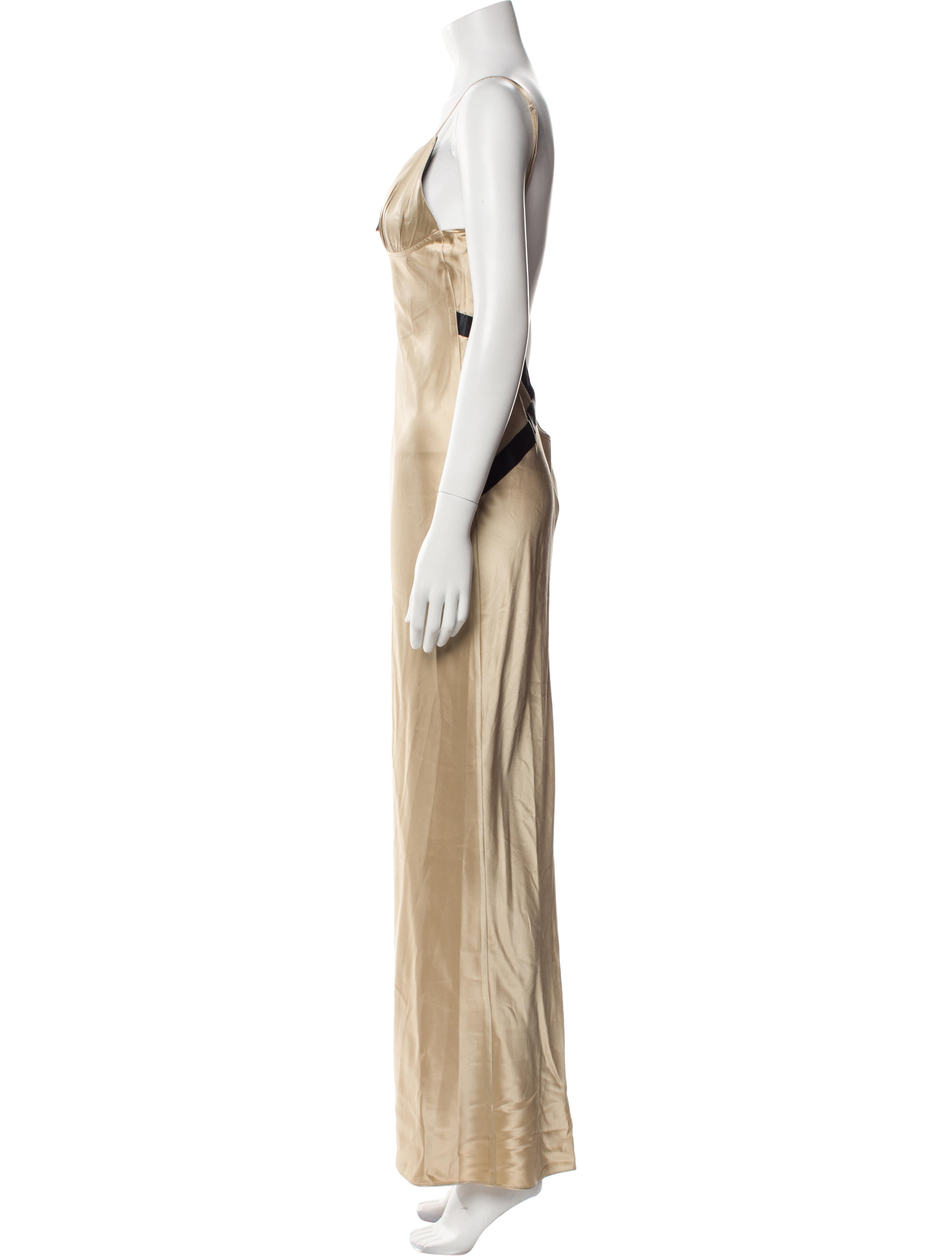 Fleur Du Mal Silk Long Dress