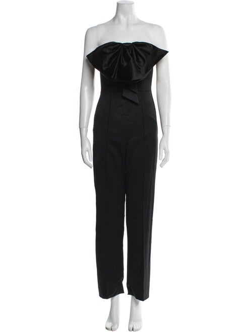 Fleur Du Mal Wool Strapless Jumpsuit