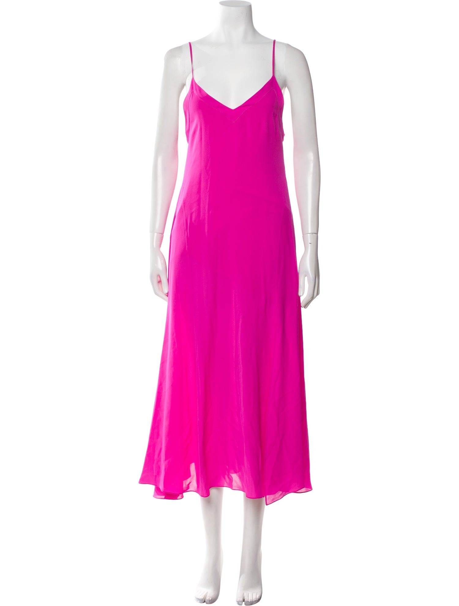 Fleur Du Mal Silk Long Dress