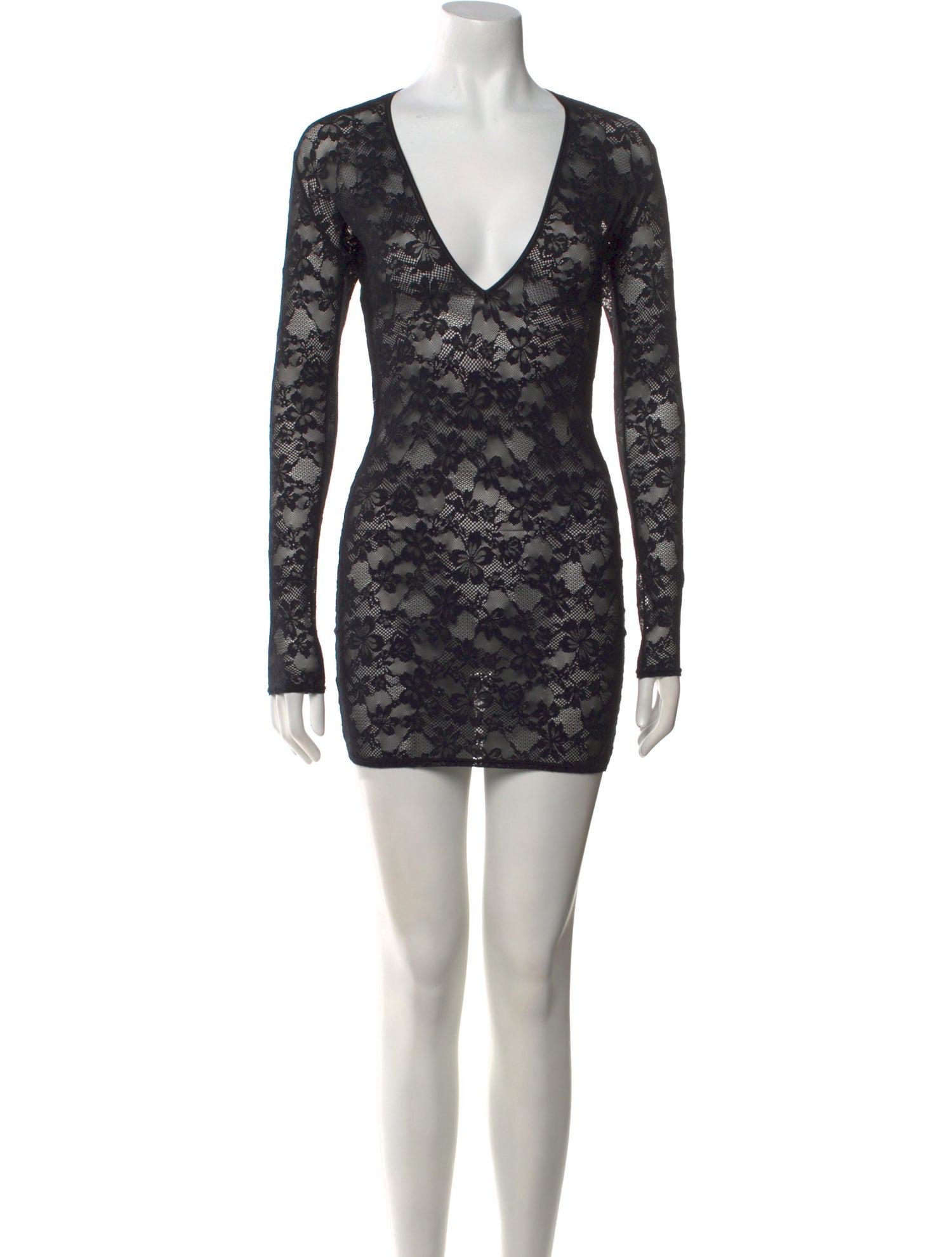 Fleur Du Mal Nylon Mini Dress w/ Tags