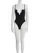 Fleur Du Mal V-Neck Sleeveless Bodysuit