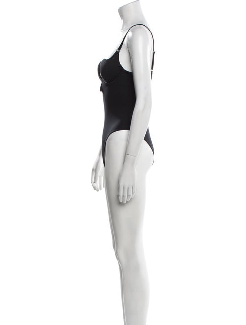 Fleur Du Mal V-Neck Sleeveless Bodysuit
