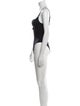 Fleur Du Mal V-Neck Sleeveless Bodysuit