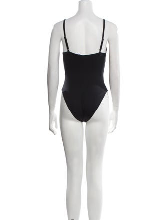 Fleur Du Mal V-Neck Sleeveless Bodysuit