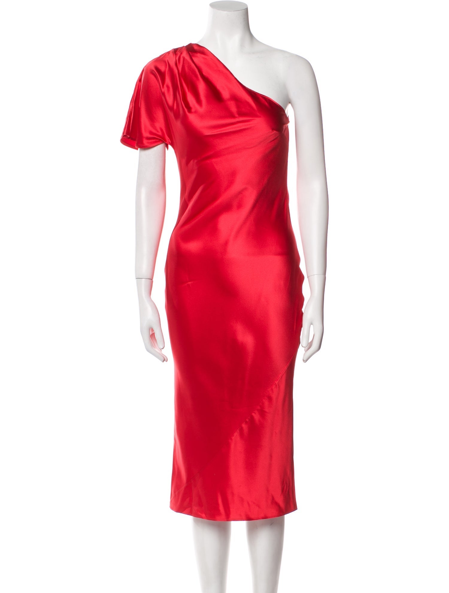 Fleur Du Mal Silk Midi Length Dress