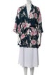 Fleur Du Mal Silk Floral Print Robe