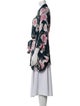 Fleur Du Mal Silk Floral Print Robe