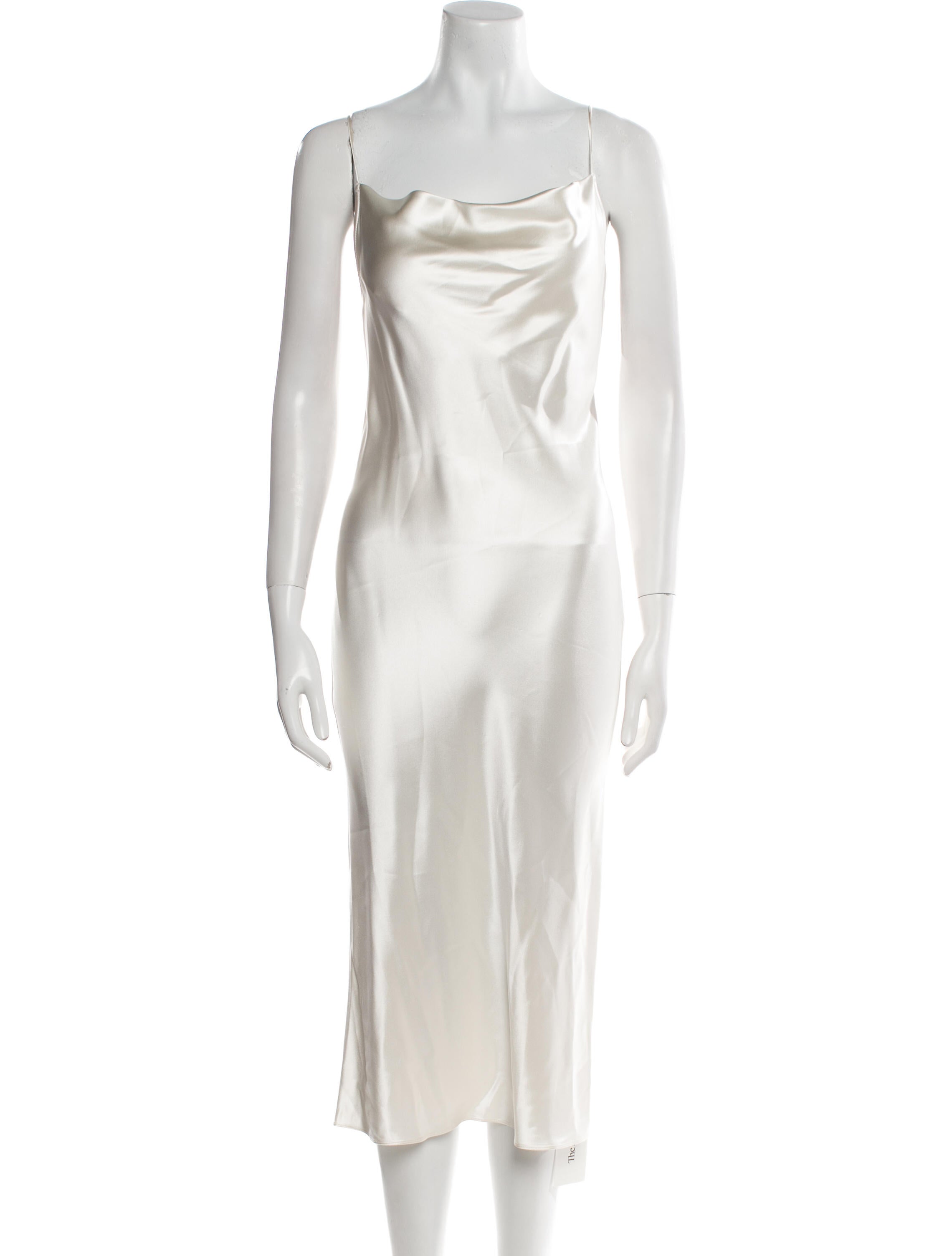 Fleur Du Mal Silk Midi Length Dress