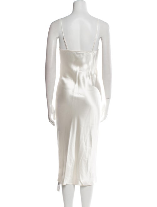 Fleur Du Mal Silk Midi Length Dress