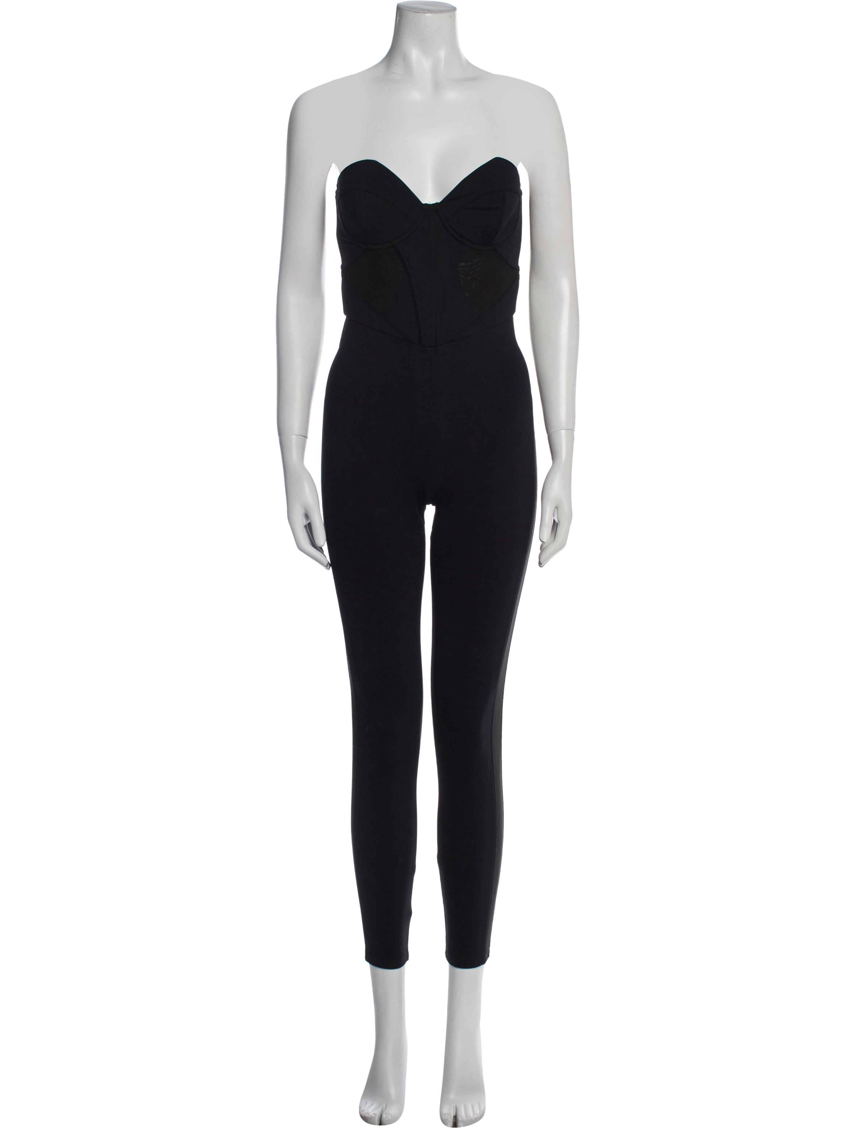 Fleur Du Mal Strapless Jumpsuit