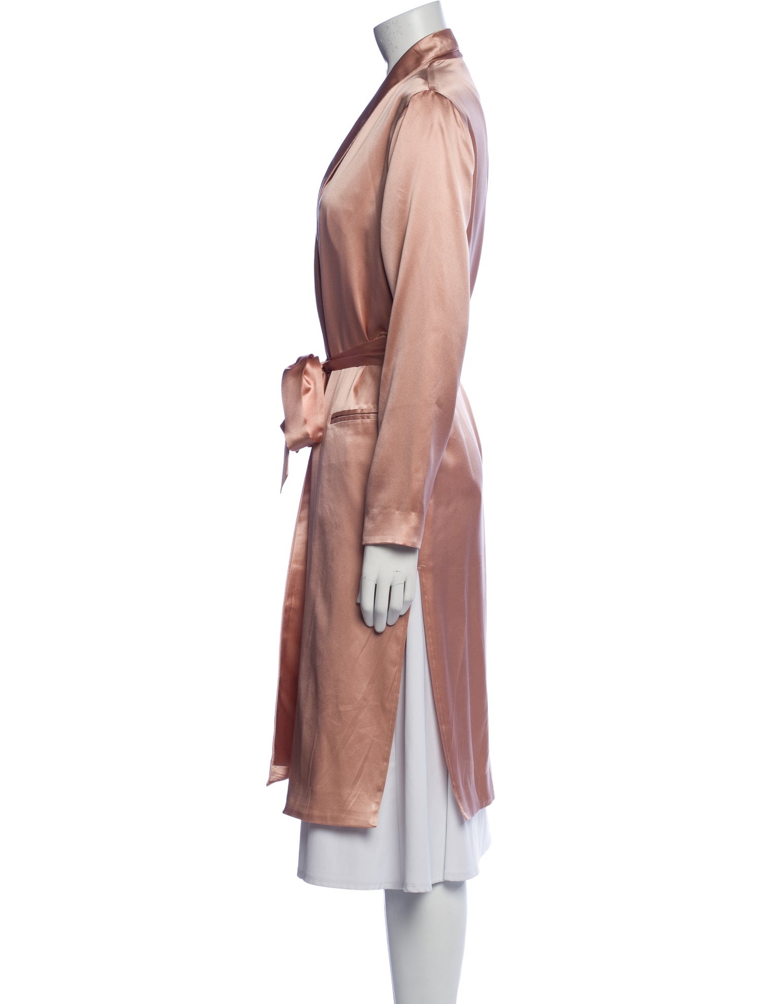 Fleur Du Mal Silk Robe