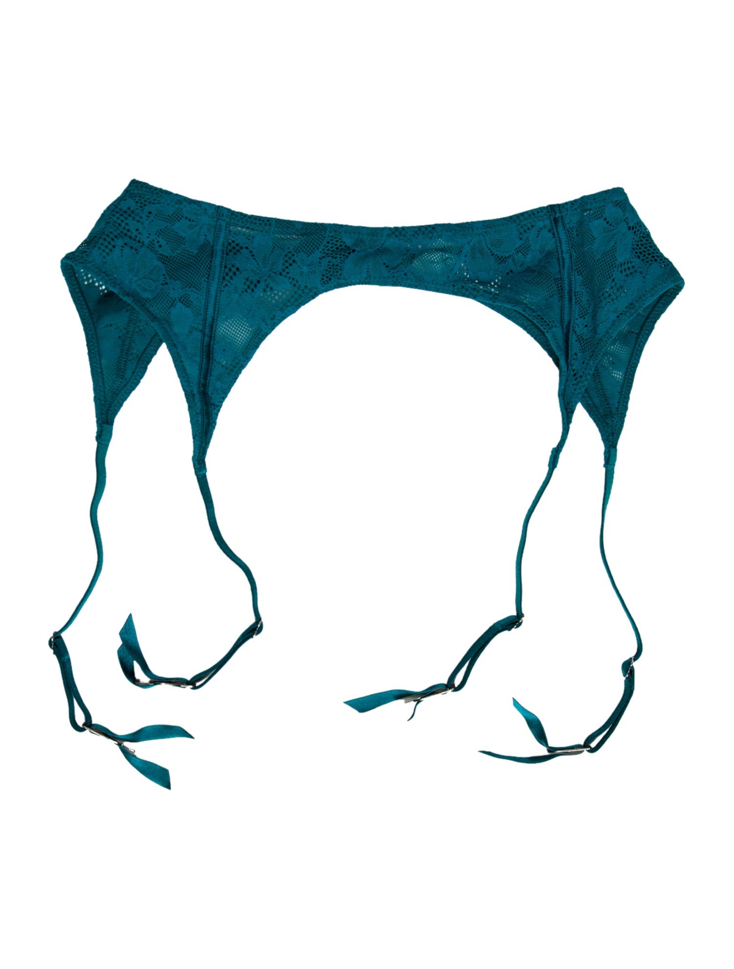 Fleur Du Mal Nylon Eyelet Trim Pajamas w/ Tags