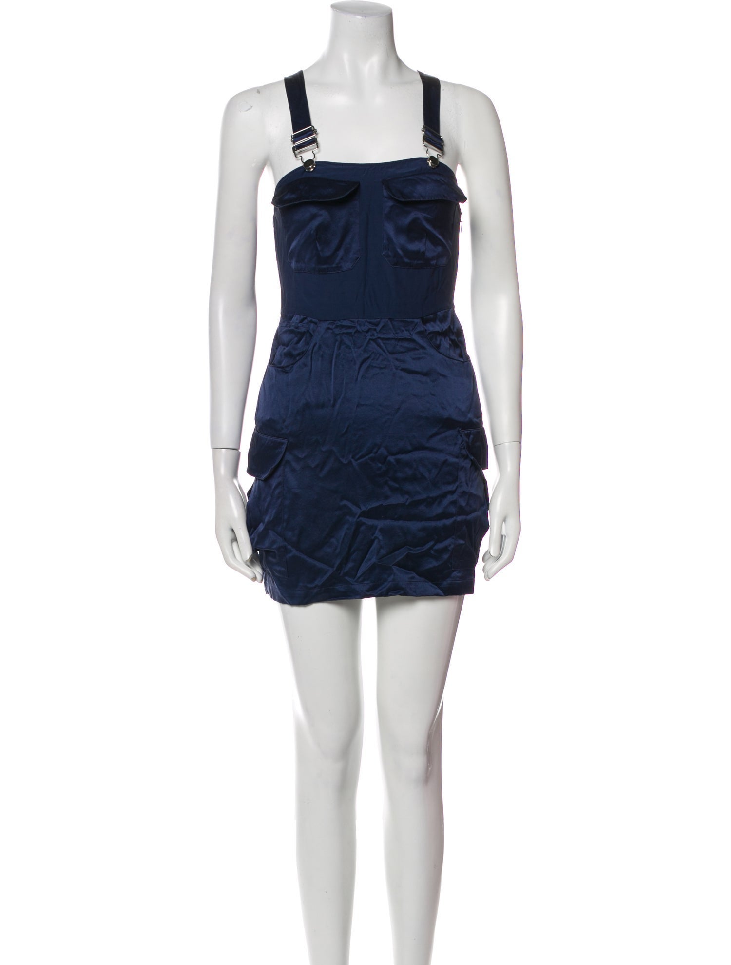 Fleur Du Mal Silk Mini Dress