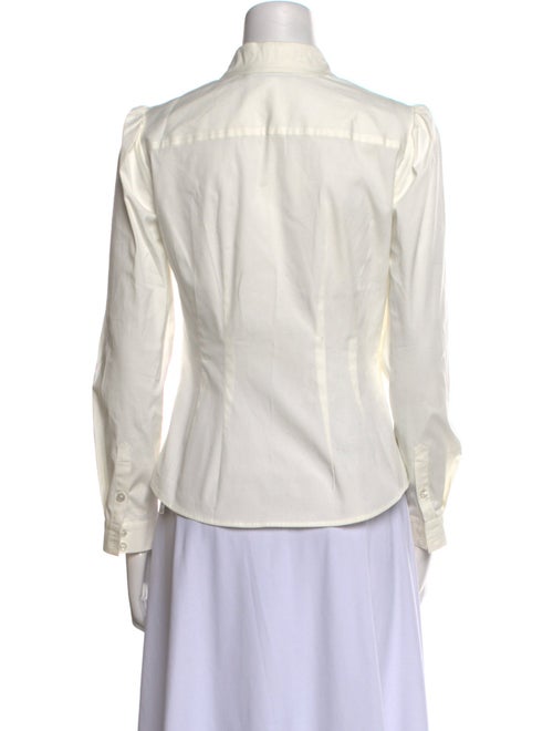 Fleur Du Mal Long Sleeve Button-Up Top