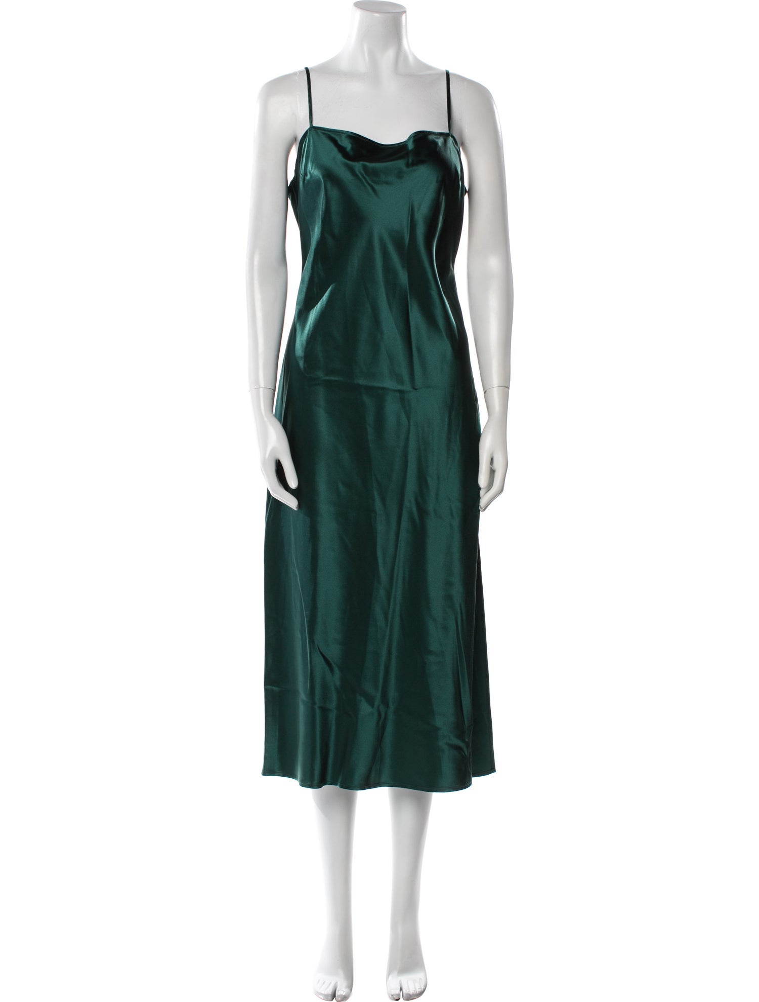Fleur Du Mal Silk Midi Length Dress