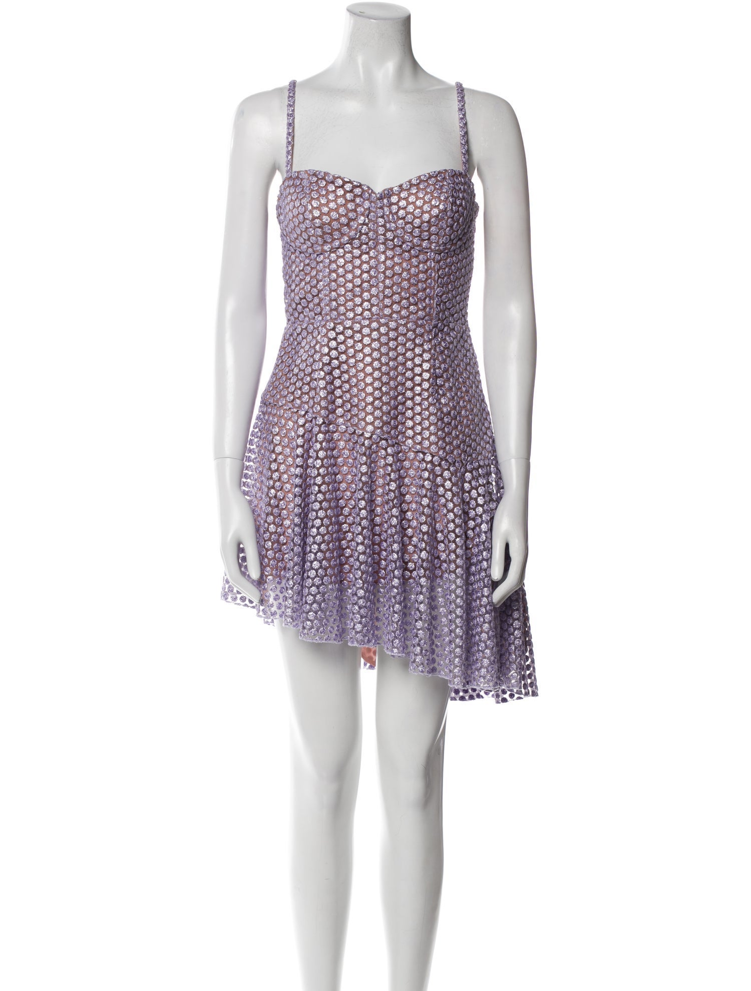 Fleur Du Mal Printed Mini Dress w/ Tags