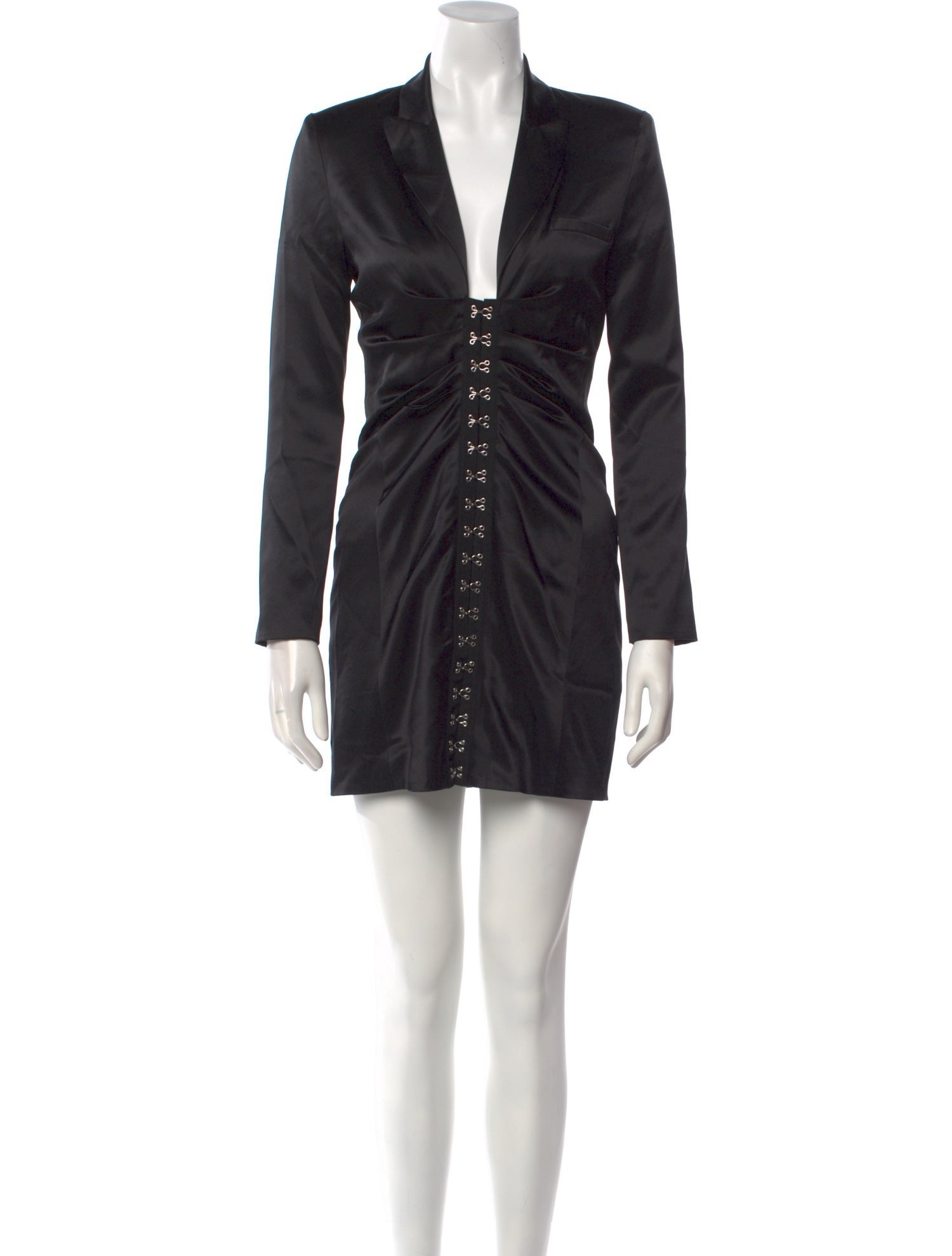 Fleur Du Mal Silk Mini Dress