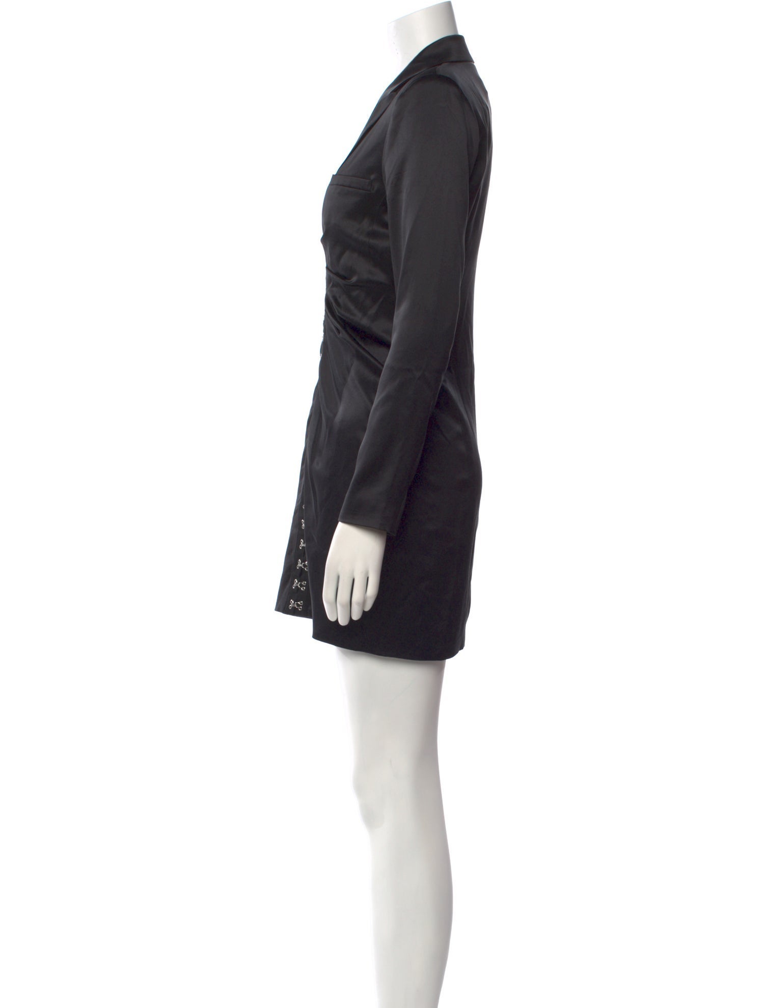 Fleur Du Mal Silk Mini Dress