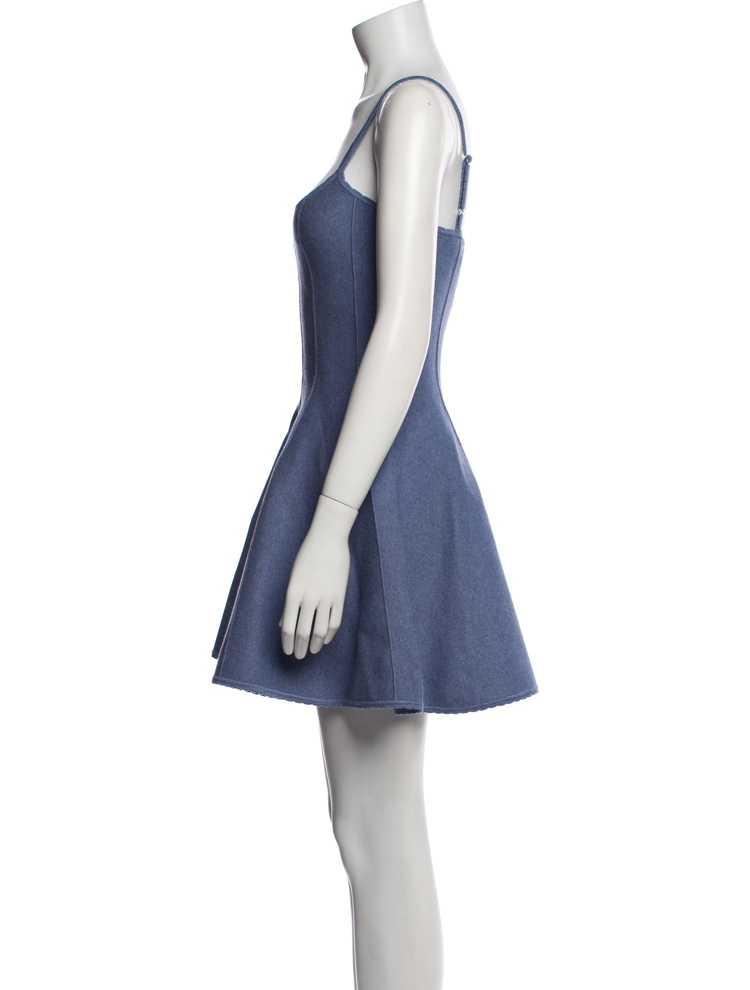 Fleur Du Mal Square Neckline Mini Dress w/ Tags