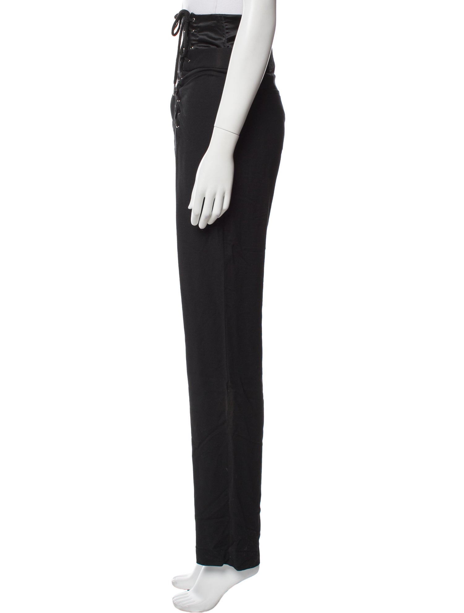 Fleur Du Mal Wide Leg Pants