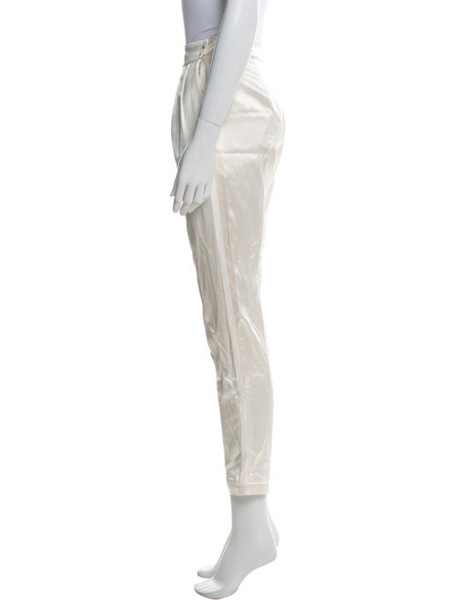 Fleur Du Mal Silk Straight Leg Pants