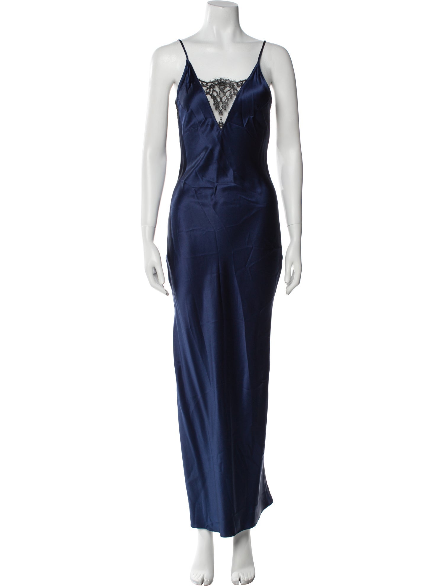 Fleur Du Mal Silk Long Dress