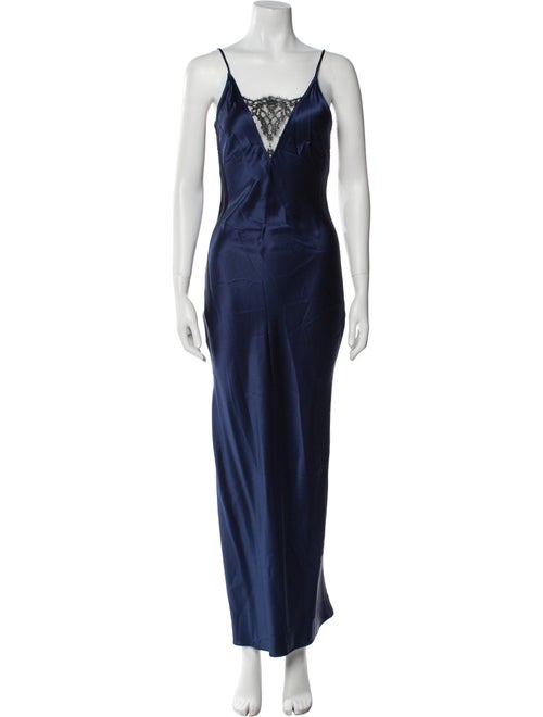 Fleur Du Mal Silk Long Dress