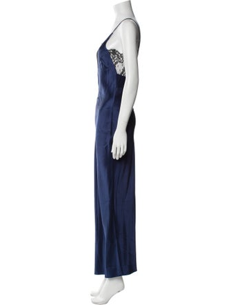 Fleur Du Mal Silk Long Dress