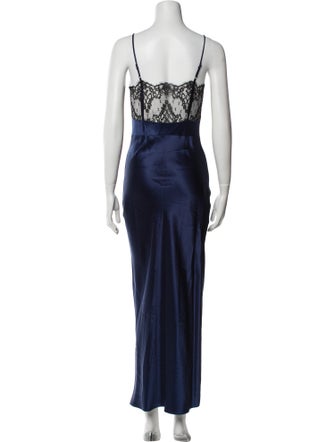 Fleur Du Mal Silk Long Dress