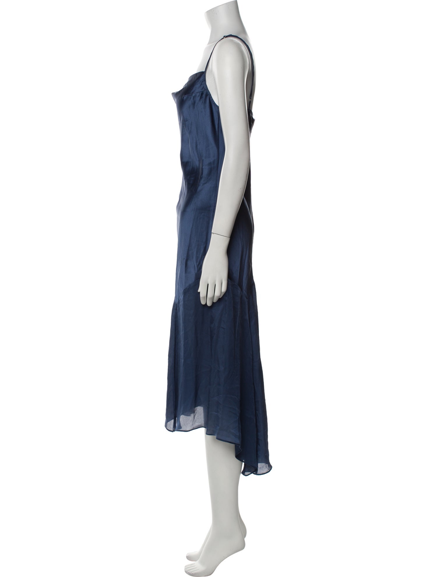 Fleur Du Mal Square Neckline Long Dress